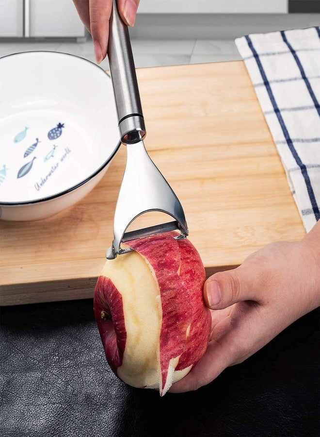 DASNDAS Slicer Cob Slicer Peeler Thresher Tool Potato Slicer Stainless Steel and Cutter Kitchen Utensils Gadgets Kernel Cutter - Image 5